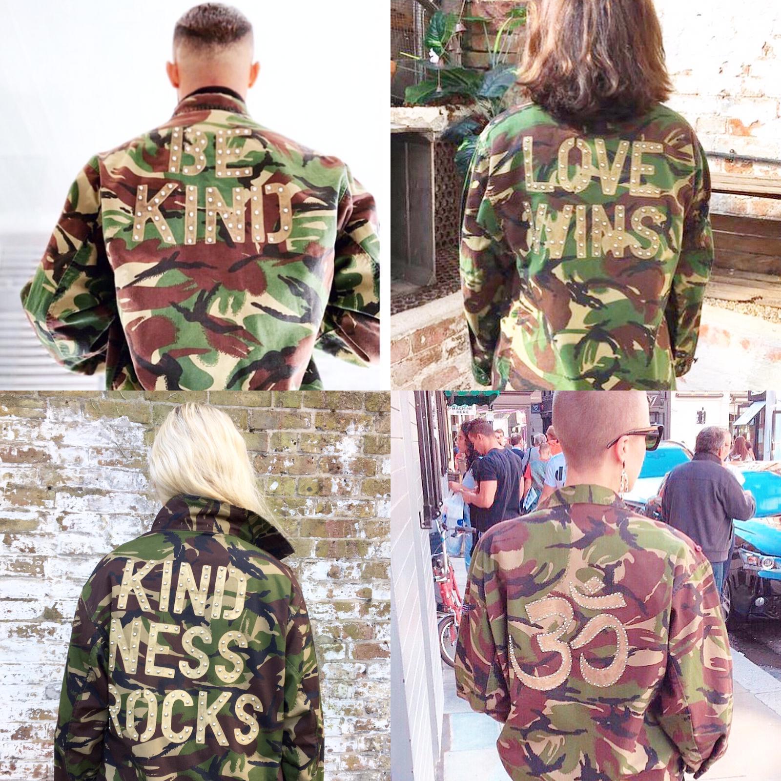 Green Camo Jacket - Choose Our Wording - Image 3