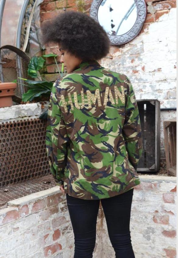 Green Camo Jacket - Choose Our Wording - Image 8