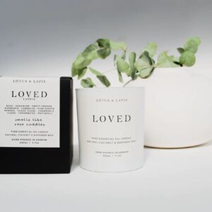 Loved Aromatherapy Candle - Lotus & Lapis