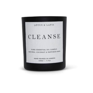 Cleanse Aromatherapy Candle - Lotus & Lapis