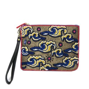 Cool Karma Blue Clutch Bag - Sophie Cano Paris