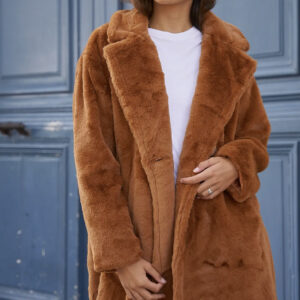 Faox fur coat