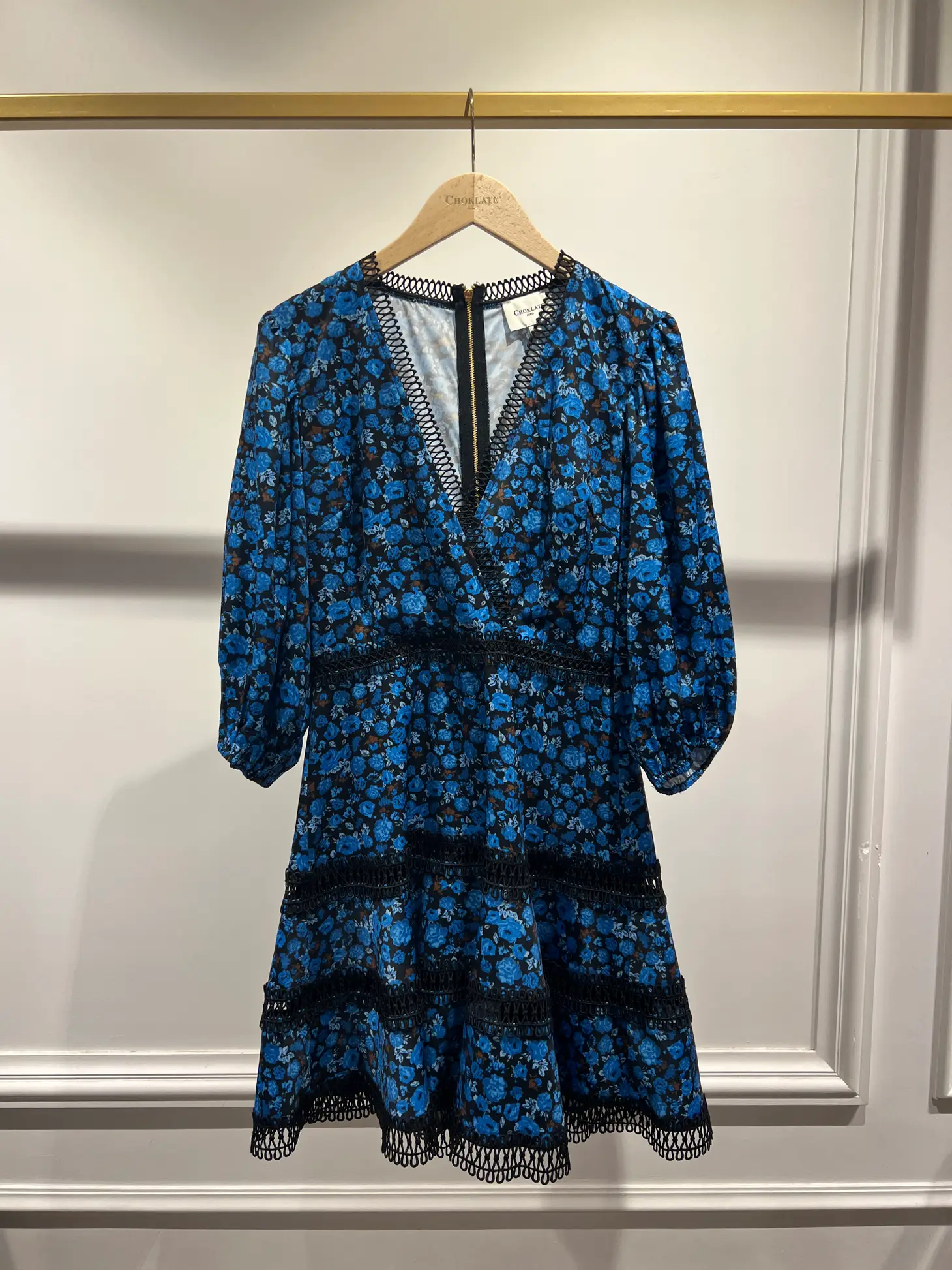 Pre Fall Floral Dress with Embroidered Details - Image 6