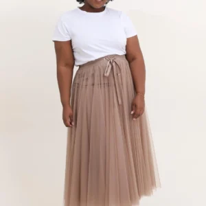 Aria Tulle Plus Size Skirt (L-Xl)
